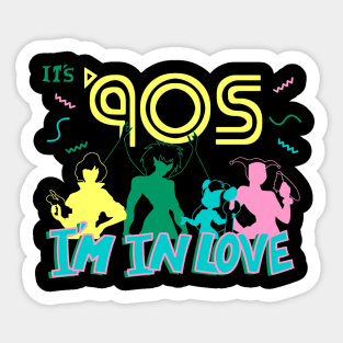 It's 90s I'm in Love Sticker